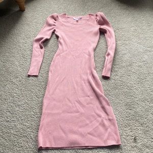 Spring dress sale! Slinky pink dress